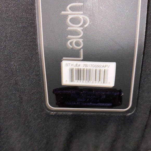 Laugh Out Loud Always Pajamas Shorts Romper Black Size S - Picture 10 of 14